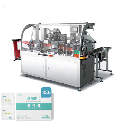 アルコールぬれたワイプのための機械使用法を作る高容量の自動ぬれたティッシュ
