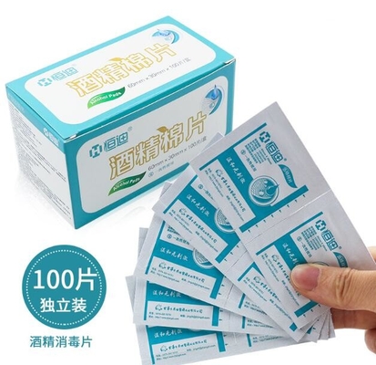 アルコール パッドのぬれたワイプのパッキング機械フル オートマチック2.8KW PLC