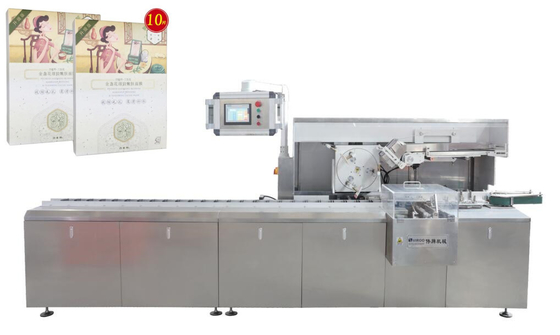 丸薬皿のための120 PC/最低のまめのびんの磨き粉のカートンに入れる機械