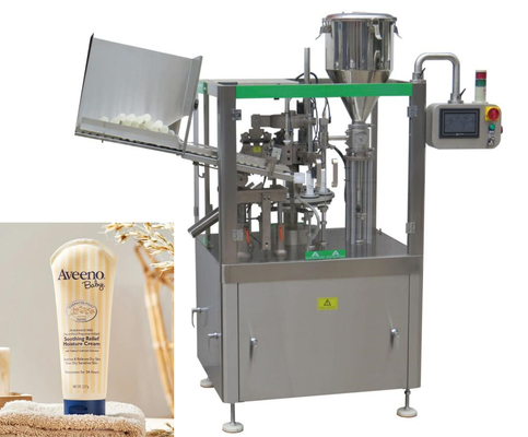 化粧品のシャンプーの管満ちる密封機械プラスチック混合物の管0.6 MPa