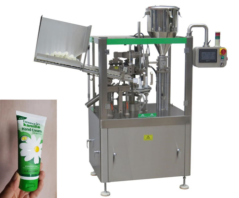 歯磨き粉の詰物および密封機械プラスチック管ボディ ローション手のクリーム