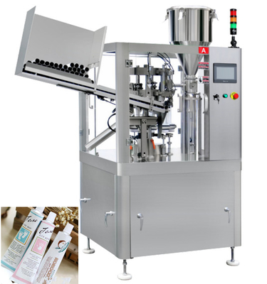軟膏のクリーム色の満ちるシーリング機械アルミニウム プラスチック管200mm