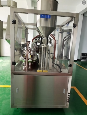 化粧クリーム 歯磨き粉 プラスチックチューブ 詰め物 梱包 詰め込み 密封機
