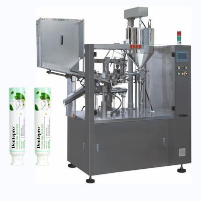 完全自動化粧クリーム歯磨き粉のチューブフィラーとシーラー プラスチックチューブフィリングとシーリングマシン