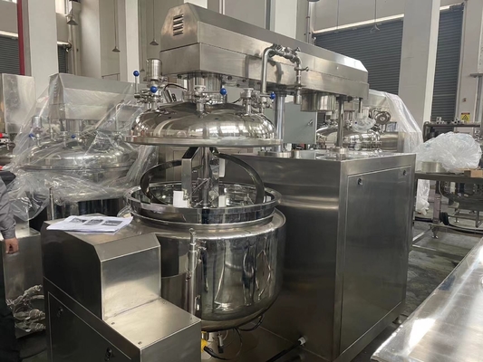 メヨネーズ 肌の漂白剤 髪色染料 化粧品クリーム 作機 混ぜ機 真空ホモゲナイザー エムルジ化ミクサー