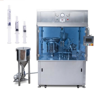 3ml 5ml 10ml 20ml プラスチックの自動プリフィール注射器 詰め込みキャピングマシン
