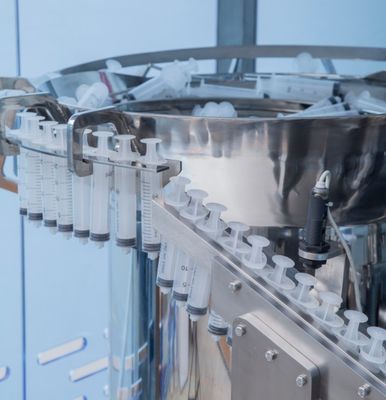 CE認証付き自動プラスチックシリンジ充填機