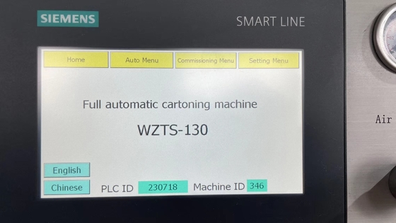 完全に自動 高速 カートン ボックス 梱包 ボトル 石けん ボックス カートン 機械