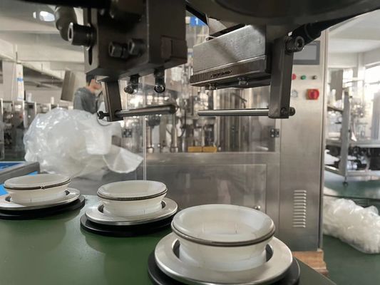 自動ラミネートチューブ充填機 50-75個/分 タッチスクリーン