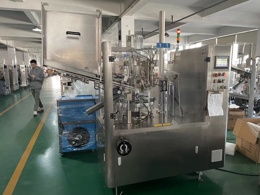 オートマティック連続端密封機 油膏 手クリーム 歯磨き粉 缶 カスタム 梱包 詰め機