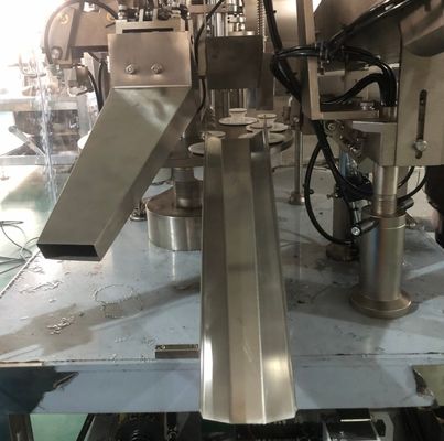 自動柔らかいプラスチック管の満ち、密封機械アルミニウム化粧品のクリーム色の管の歯磨きのチューブの充填機