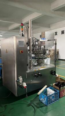 制御された自動化粧品ローションハンドサニタイザーゲル軟膏スキンケア製品クリームチューブ充填機シーリング機