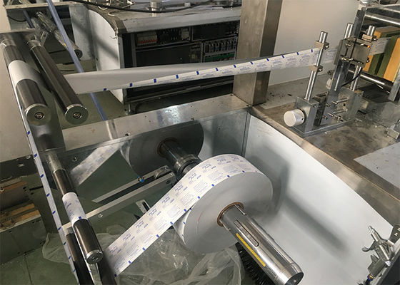 ぬれたティッシュのナプキンの包装機械単一の磨き粉のステンレス鋼、ナプキンのティッシュのパッキング機械