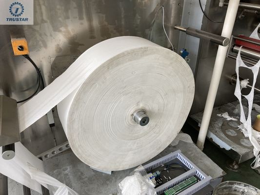 磨き粉の横の流れのパッキング機械、機械を作るガラス レンズのantifogぬれたティッシュを密封する4つの側面