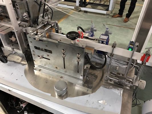 磨き粉の横の流れのパッキング機械、機械を作るガラス レンズのantifogぬれたティッシュを密封する4つの側面