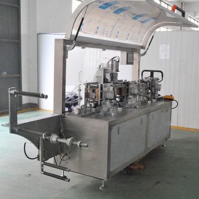 ポンプ自動ぬれたティッシュ機械横の4側面のシーリング、ぬれたワイプの製造業のmachinに吹きかけなさい
