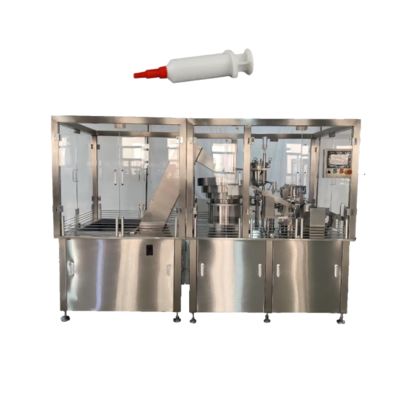 動物用栄養剤シリンジ充填機