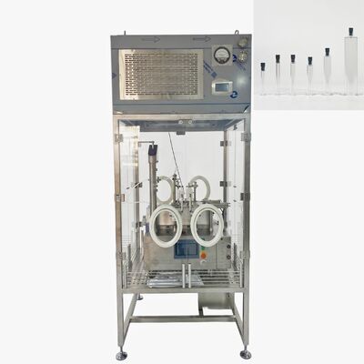 試験用スケール デスクトップ 吸気器 注射器 と 投薬瓶